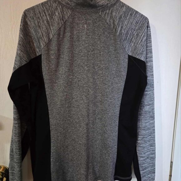 Clavin Klien Womans L-Gray Black Cowl Neck Sweaters - Picture 2 of 4